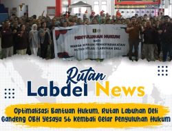 Rutan Labuhan Deli Gandeng OBH Yesaya 56 Gelar Penyuluhan Hukum