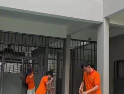 Rutan kelas I Medan Lakukan Kegiatan Rutin Pembersihan Paviliun Warga Binaan