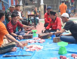 RAYAKAN IDUL ADHA 1445 H, RUTAN KELAS I LABUHAN DELI MELAKUKAN PENYEMBELIHAN HEWAN QURBAN