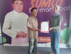 Relawan GEBER BERSAMA EDY RAHMAYADI Resmi Menyerahan Surat Dukungan