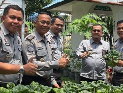 Pastikan Pelayanan Tetap Sesuai Standar Setelah Diresmikan, Plt  Dirjenpas, Kadivpas Kanwil Kemenkumham Sumut Kontrol DAPUR SEHAT Rutan Kelas I Medan