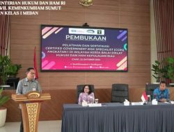 Kepala Rutan Kelas I Medan Ikuti Pelatihan Sertifikasi CGRS di Bogor
