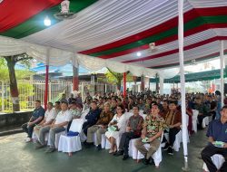 Sebanyak 600 Warga Binaan Rutan Medan Ikuti Perayaan Natal Keluarga Besar Rutan Kelas I Medan