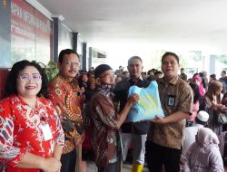 600 Paket Bansos Dibagikan Kepada Keluarga Warga Binaan Rutan Kelas I Medan