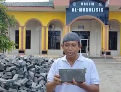 Rutan Kelas I Medan Antar 5000 Paving Block Pesanan Mesjid Al-Mukhlisin Helvetia