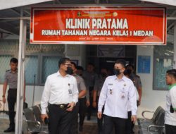 Rutan Kelas I Medan Terima Kunjungan Kerja Staff Khusus Menteri Imipas