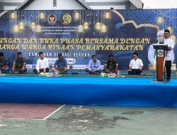 Penuh Kebersamaan, Warga Binaan Rutan Kelas I Medan Berbuka Puasa Bersama Keluarga