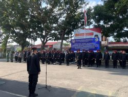 Rutan Kelas 1 Medan Gelar Apel Siaga Dan Razia Gabungan Bersama TNI & Polri