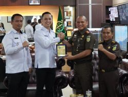 Karutan Kelas I Medan Laksanakan Audiensi dengan Kepala Kejaksaan Negeri Medan