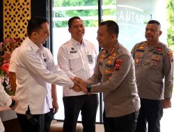 Kepala Rutan Kelas I Medan Silaturahmi Ke Polrestabes Medan