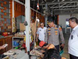 Kapolsek Medan Helvetia Kunjungi Rutan Kelas I MedanApresiasi Program Pembinaan Kemandirian Warga Binaan