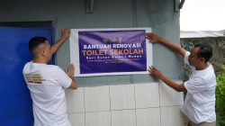 lmipas Peduli, Rutan Kelas I Medan Salurkan Bantuan Renovasi Toilet dan Susu untuk Siswa SD & SMP Taruna Karya