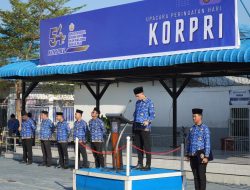 Rutan Kelas I Medan Laksanakan Upacara Peringatan HUT KORPRI ke-54