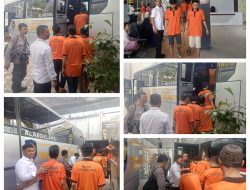 Rutan Kelas I Labuhan Deli Mutasikan 35 Warga Binaan ke Lapas Kelas IIA Pematang Siantar