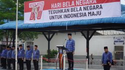 Rutan Kelas I Medan Gelar Upacara Peringatan Ke-77 Hari Bela Negara