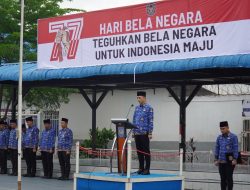 Rutan Kelas I Medan Gelar Upacara Peringatan Ke-77 Hari Bela Negara