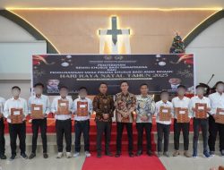 Rutan Kelas I Medan Serahkan Remisi Khusus Natal 2025 kepada 215 Warga Binaan
